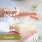 Vegan Solid Face & Body Wash (2 pack) image 0